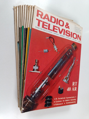 Radio & Television 1968 (1-12, n:o 5 puuttuu)
