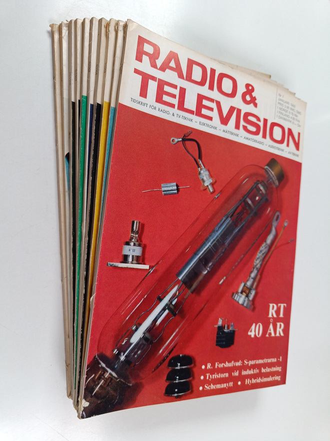 Radio & Television 1968 (1-12, n:o 5 puuttuu)