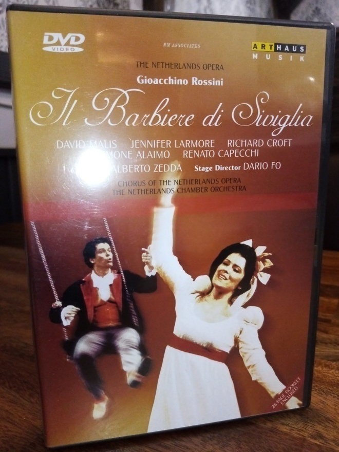 DVD IL BARBIERE DI SIVIGLIA ( SIS POSTIKULU)