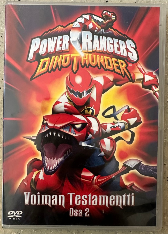 [DVD] POWER RANGERS - DINOTHUNDER - VOIMAN TESTAMENTTI 2