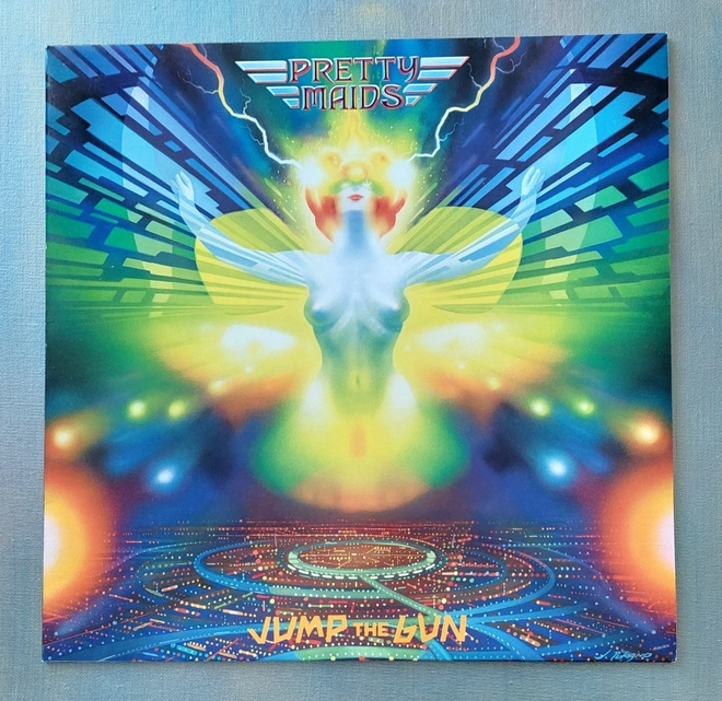 Pretty Maids : LP Jump the gun (Holland 1990)