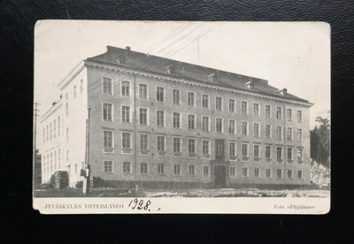 JYVÄSKYLÄ Yhteislyseo vanha kortti