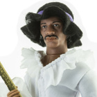 JIMI HENDRIX BLACK HAT ACTION (34 981) n.20cm, kitara, kanga - pikkukuva 4