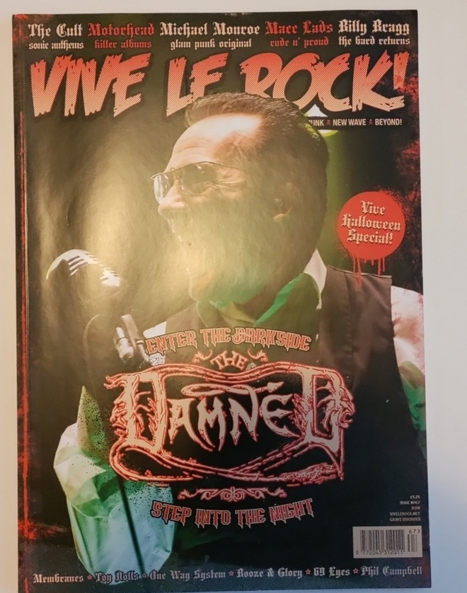 Vive Le Rock lehti #67 - The Damned (Halloween Special)