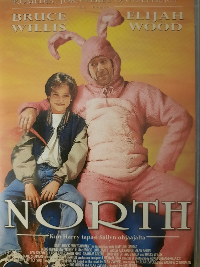 NORTH - VANHEMMAT VAIHTOON (Bruce Willis &Elijah Wood) DVD
