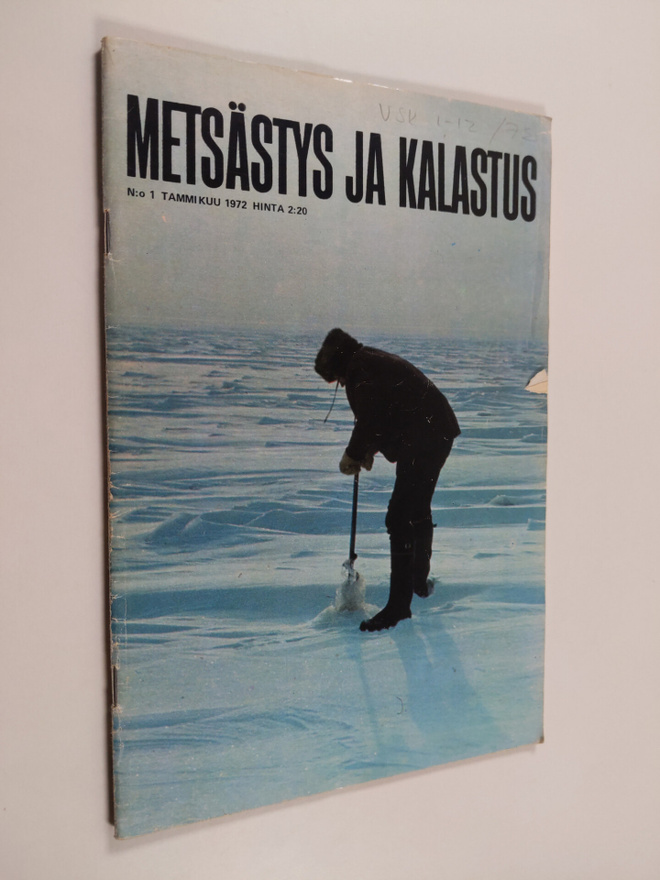 Metsästys ja kalastus n:o 1/1972