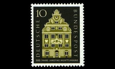 Saksa 279 ** Württembergin osavaltiopäivät (1957)