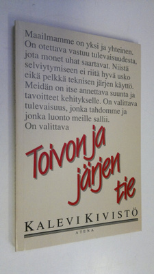 Kalevi Kivistö : Toivon ja järjen tie