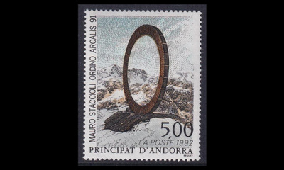 Andorra Fr 444 ** Taide (1992)