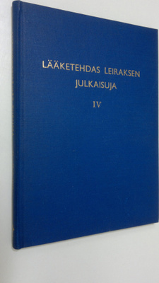 Lääketehdas Leiraksen julkaisuja : Antibioottipäivät Turu...