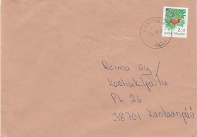 Postileima, KARTTULA