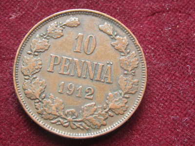 10 penniä 1912