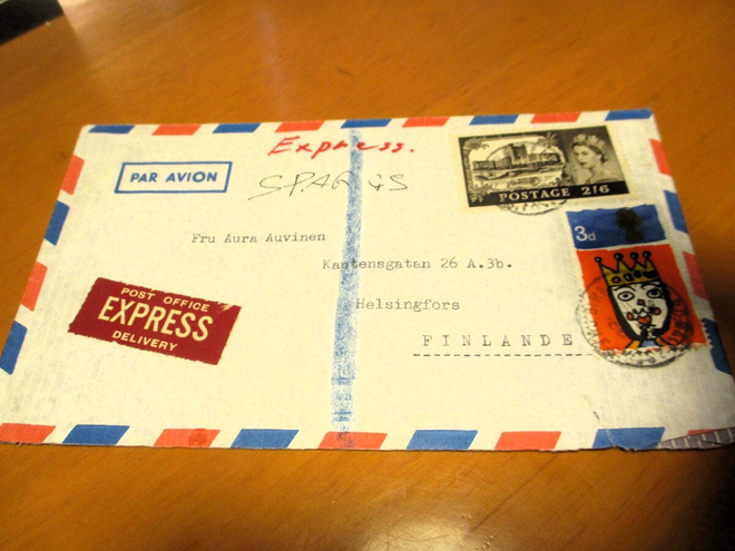 1966 Englanti pikalentoristiside Suomeen