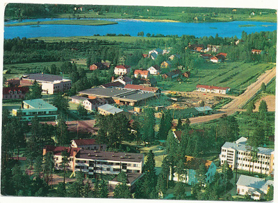 PUDASJÄRVI-ilmakuvakortti
