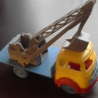 Mercedes-Benz kuorma-auto nosturilla 60-luku, 22 cm - pikkukuva 1