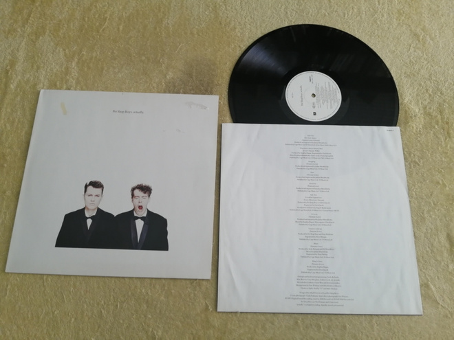 PET SHOP BOYS - Actually LP