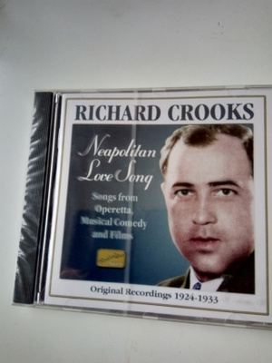CD RICHARD CROOKS - Neapolitan Love Song (UUSI!!) Sis.pk:t