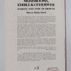 Miron Elisha Hard : Mushrooms, Edible and Otherwise: Habi... - pikkukuva 2