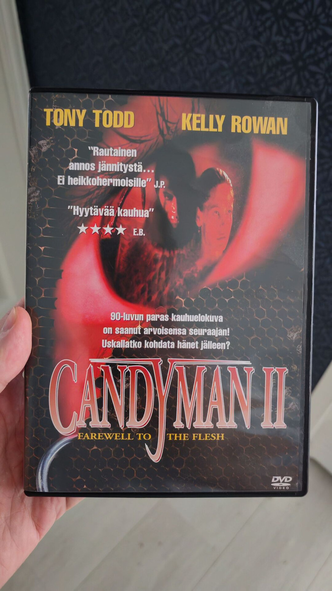 Candyman 2 Farewell to the Flesh DVD suomipainos