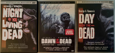 GEORGE A. ROMERO: TRILOGY OF THE DEAD DVD