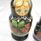 2 VANHAA MATRYOSHKA NUKKEA 70 LUVULTA - pikkukuva 2