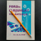 Ford:in Elojuhla Villähteellä 1959 esite / ohjelmalehti - pikkukuva 1