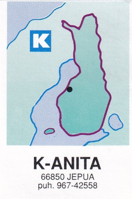 Jepua. K- Anita, Kesko kartta   8/9