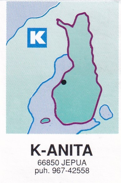 Jepua. K- Anita, Kesko kartta   8/9