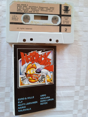 C- KASETTI: HAT ROCK 2   HI-HAT HICAS- 1022  VUOSI 1976