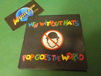 MEN WITHOUT HATS - POP GOES THE WORLD CD SINGLE