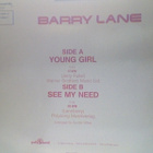 BARRY LANE :: YOUNG GIRL :: VINYYLI  MAXI  12"    1988 - pikkukuva 2
