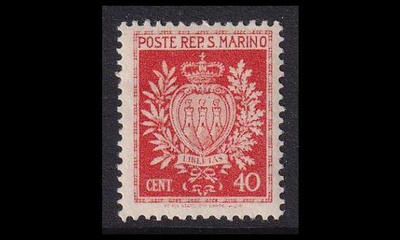 San Marino 320 ** Vaakuna 40 C (1945)