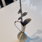 "PEWTER HAUGRUD NORWAY" mallinumero 168,Tinamalja + ruusu - pikkukuva 1