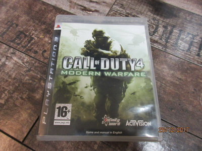 PS3 Call of Duty 4, Modern Warfare. CIB*