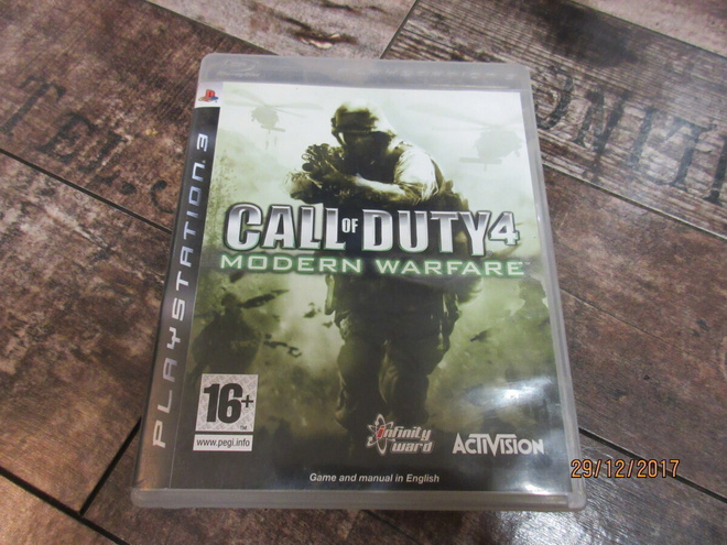 PS3 Call of Duty 4, Modern Warfare. CIB*