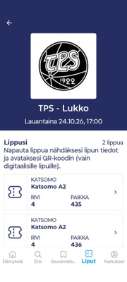 TPS -lukko Saku Koivu 11 Paidanjäädytys matsi!!