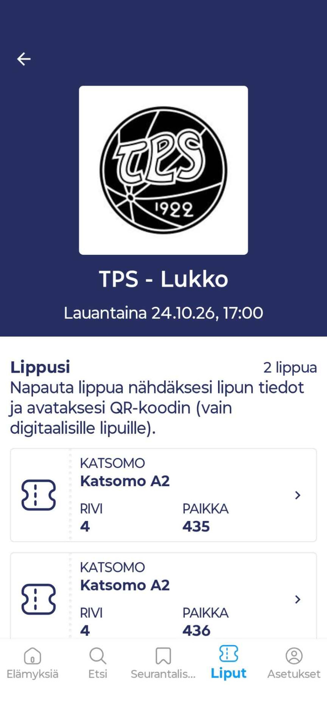TPS -lukko Saku Koivu 11 Paidanjäädytys matsi!!