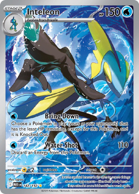 Inteleon 142/132 - Mega Evolution - NM/M