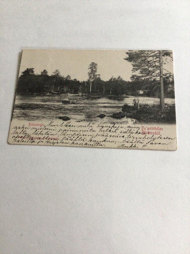 Ju´antehdas kulkenut 1900-luvun alussa