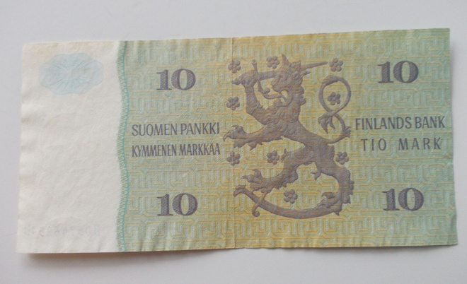10 markka  1980 Suomi, Paasikivi