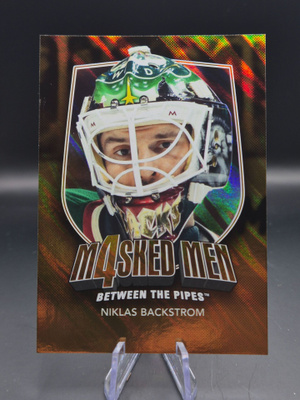 2011-12 BTP Masked Men 4 Gold Niklas Backstrom /10