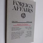 Foreign Affairs Fall 1988 : Vol 67 No 1 - pikkukuva 1