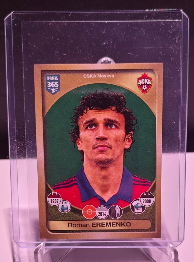 Roman Eremenko - 16-17 Panini FIFA 365 - CSKA Moscow