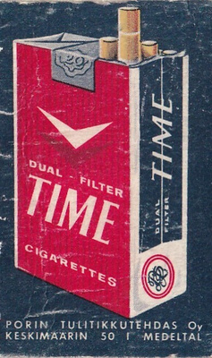 TIME Dual - Filter Cigarettes . s55