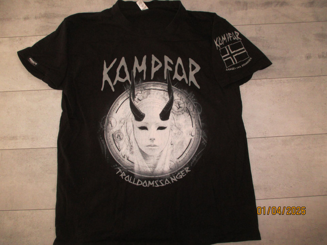 Bändipaita : Kampfar - Trolldomssanger XL