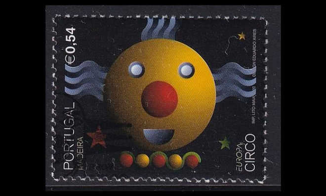 Madeira 217A o Europa sirkus (12: 11¾) (2002)