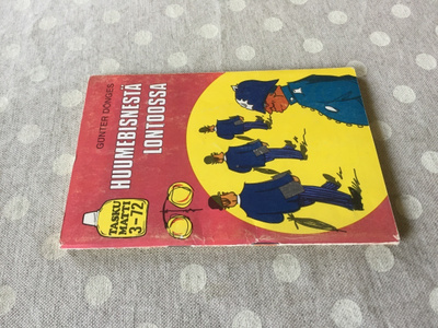 TASKUMATTI 3/1972 HUUMEBISNESTÄ LONTOOSSA HYVÄ