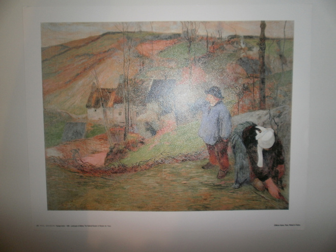 Painokuva Paul Gauguin taulusta
