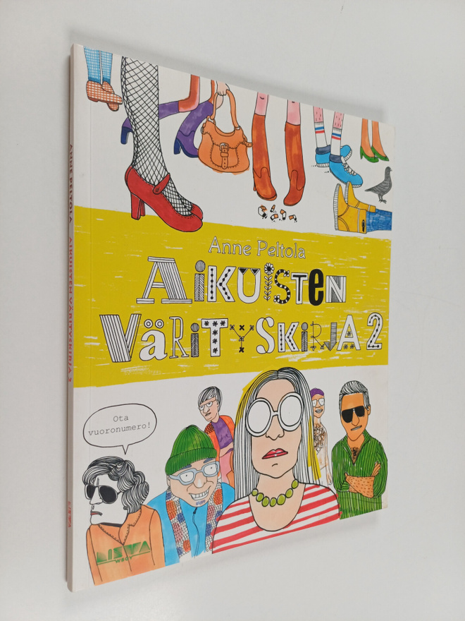 Anne Peltola : Aikuisten värityskirja 2