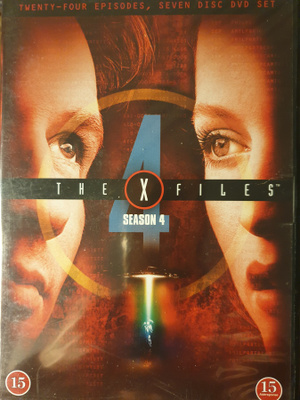 X-Files Salaiset kansiot Kausi 4 DVD UUSI